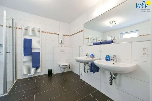 Badezimmer Residenz am Süddeich Ferienwohnung 2