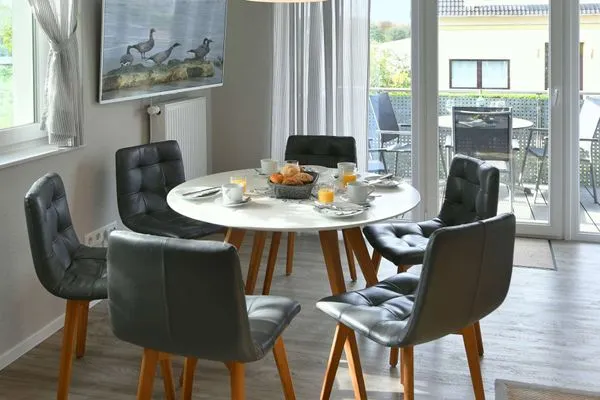 Wohnzimmer Residenz Helena Ferienwohnung Osterhus