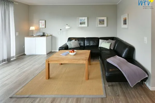 Wohnzimmer Residenz Helena Ferienwohnung Osterhus