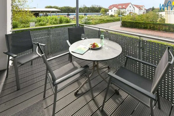 Balkon Residenz Helena Ferienwohnung Osterhus