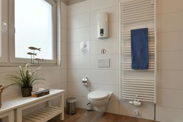 Badezimmer Residenz Helena Ferienwohnung Osterhus