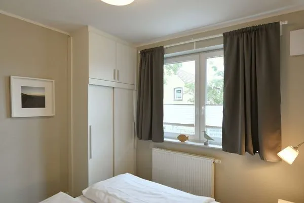 Schlafzimmer Residenz Helena Ferienwohnung Osterhus