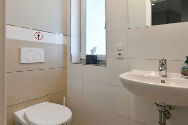 Gäste-WC Residenz Helena Ferienwohnung Osterhus