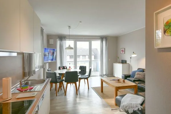 Wohnzimmer Residenz Helena Ferienwohnung Westerhus