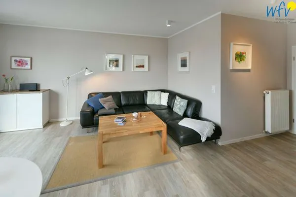 Wohnzimmer Residenz Helena Ferienwohnung Westerhus