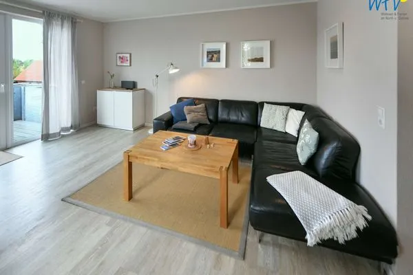 Wohnzimmer Residenz Helena Ferienwohnung Westerhus