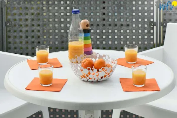 Balkon Residenz Helena Ferienwohnung Westerhus