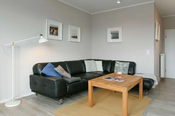 Wohnzimmer Residenz Helena Ferienwohnung Westerhus