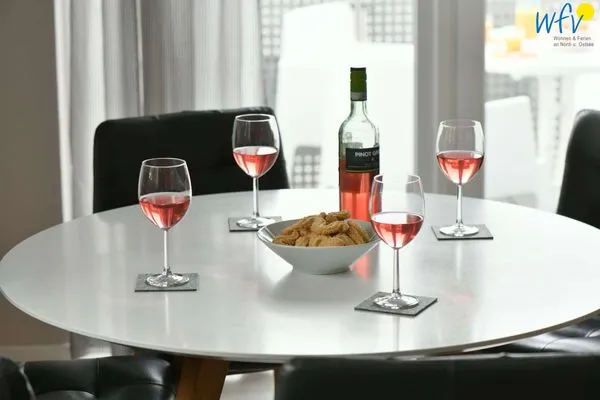 Wohnzimmer Residenz Helena Ferienwohnung Westerhus