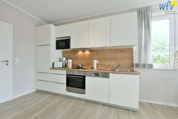 Küche / Küchenzeile Residenz Helena Ferienwohnung Westerhus