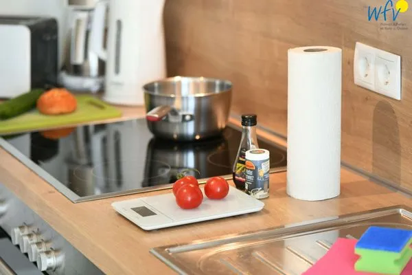 Küche / Küchenzeile Residenz Helena Ferienwohnung Westerhus