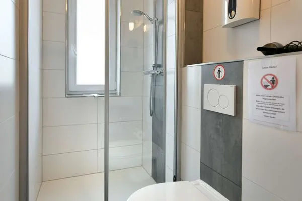 Badezimmer Residenz Helena Ferienwohnung Westerhus