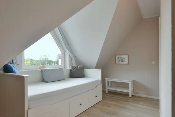 Schlafzimmer Residenz Helena Ferienwohnung Westerhus