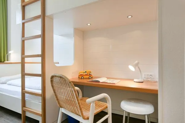 Schlafzimmer Haus am Park Ferienwohnung 6