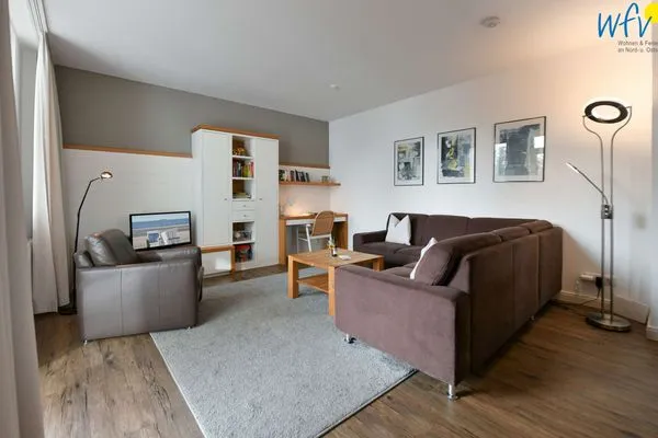 Wohnzimmer Haus am Park Ferienwohnung 6