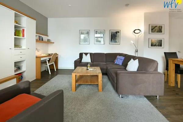 Wohnzimmer Haus am Park Ferienwohnung 6