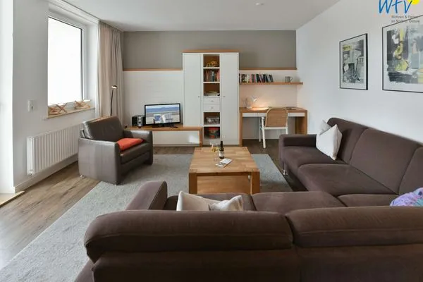 Wohnzimmer Haus am Park Ferienwohnung 6