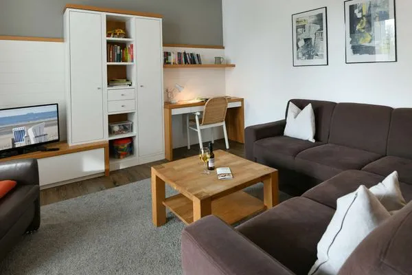 Wohnzimmer Haus am Park Ferienwohnung 6