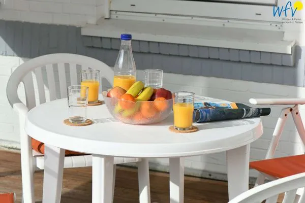 Balkon Haus am Park Ferienwohnung 6