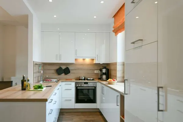 Küche / Küchenzeile Haus am Park Ferienwohnung 6