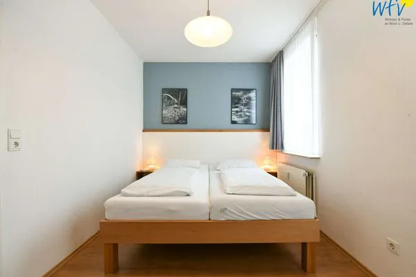 Schlafzimmer Haus am Park Ferienwohnung 6