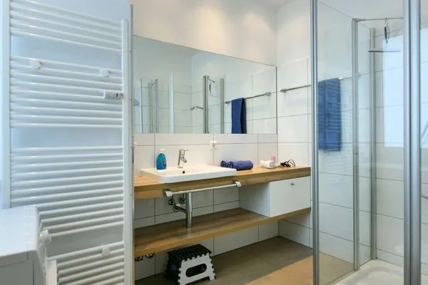 Badezimmer Haus am Park Ferienwohnung 6