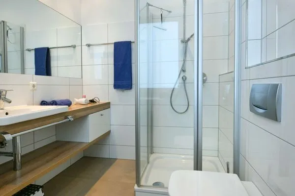 Badezimmer Haus am Park Ferienwohnung 6