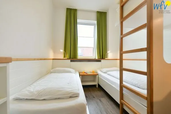 Schlafzimmer Haus am Park Ferienwohnung 6