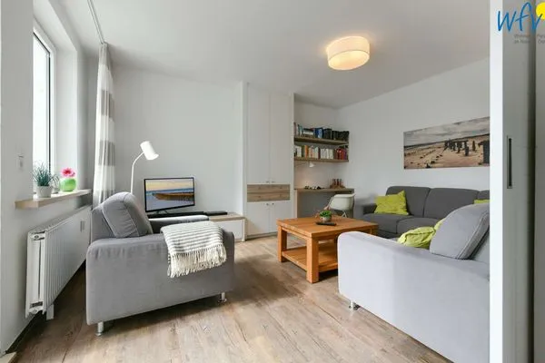 Wohnzimmer Haus am Park Ferienwohnung 12