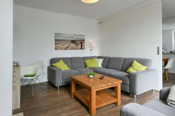 Wohnzimmer Haus am Park Ferienwohnung 12