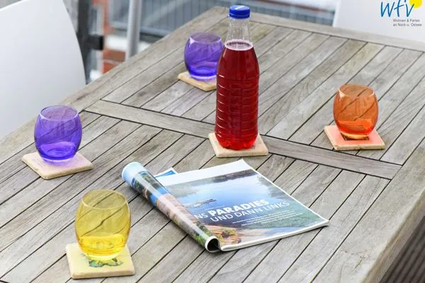 Balkon Haus am Park Ferienwohnung 12