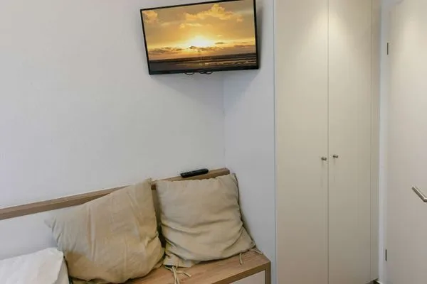 Schlafzimmer Haus am Park Ferienwohnung 12