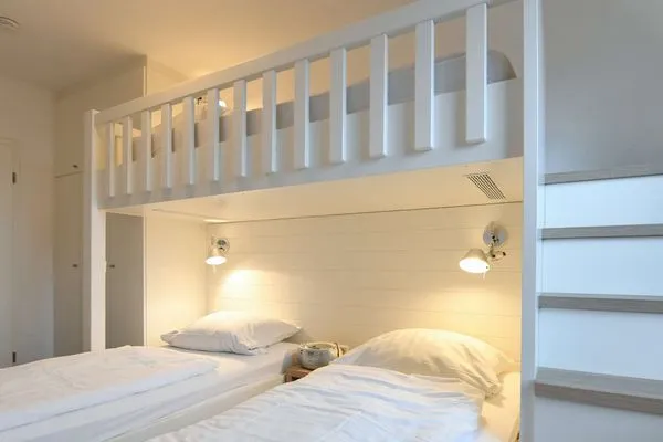 Schlafzimmer Haus am Park Ferienwohnung 12