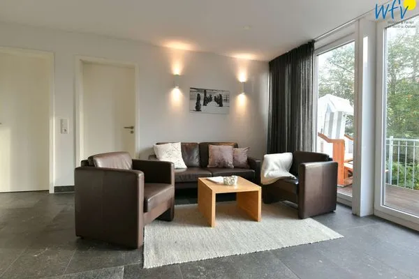 Wohnzimmer Haus Oldenburg Ferienwohnung 7