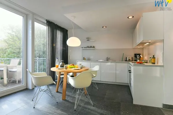 Küche / Küchenzeile Haus Oldenburg Ferienwohnung 7