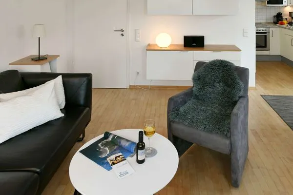 Wohnzimmer Kaiserhof Ferienwohnung 311