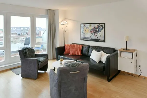 Wohnzimmer Kaiserhof Ferienwohnung 311