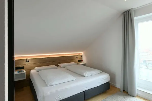Schlafzimmer Kaiserhof Ferienwohnung 311