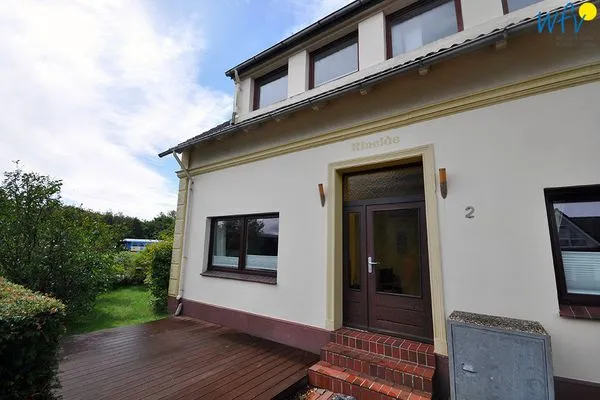 Fassade / Eingang Haus Rinelde Ferienwohnung "Deck 1"