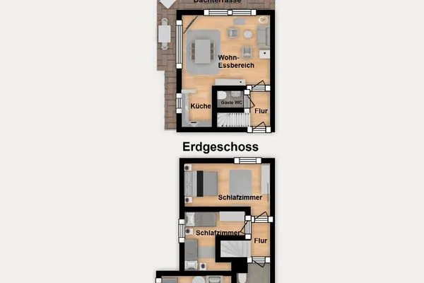 Grundriss Kaiserhof Ferienwohnung 311