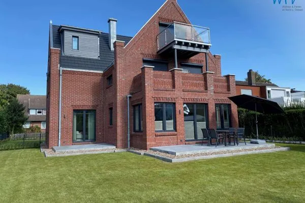 Garten Haus im Dorfgroden 14 Ferienwohnung Muschelsucher