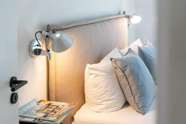  BLAUSAND am Kunstmuseum Ahrenshoop - Schlafzimmer