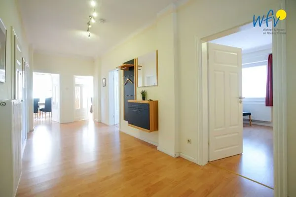 Flur Ferienhaus Tuffel Ferienwohnung 1