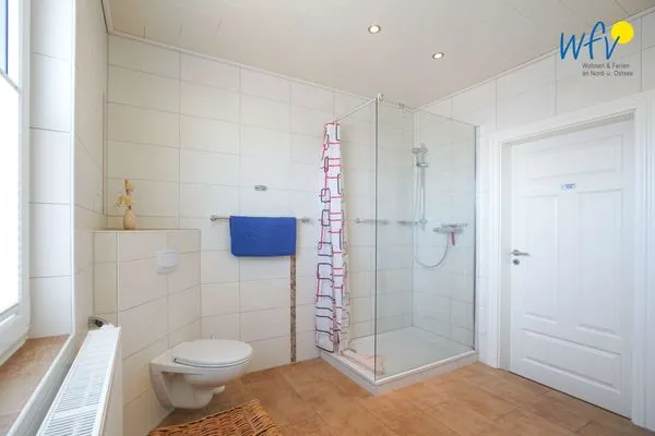 Badezimmer Ferienhaus Tuffel Ferienwohnung 1