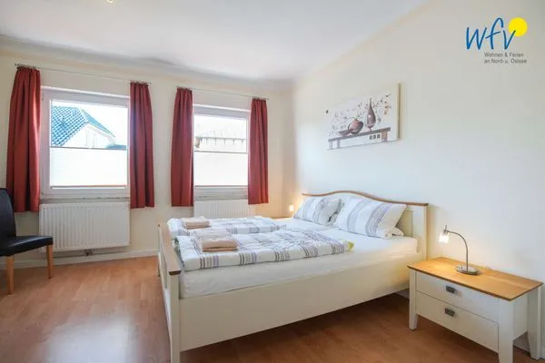 Schlafzimmer Ferienhaus Tuffel Ferienwohnung 1