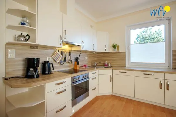 Küche / Küchenzeile Ferienhaus Tuffel Ferienwohnung 1