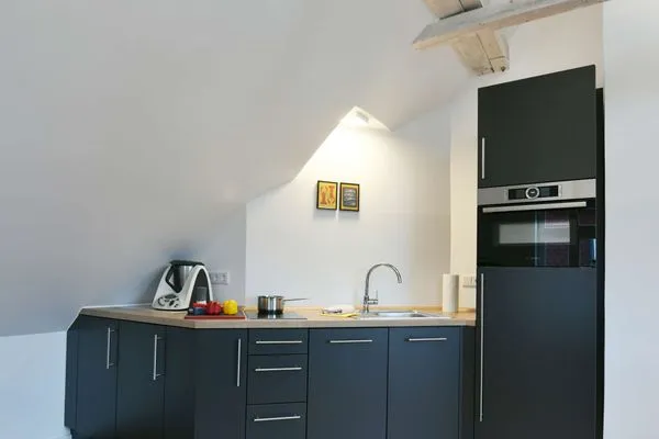 Küche / Küchenzeile Logirhaus Doyen Ferienwohnung 9
