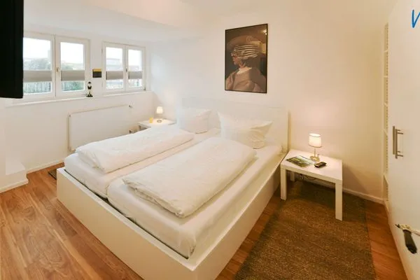 Schlafzimmer Logirhaus Doyen Ferienwohnung 9