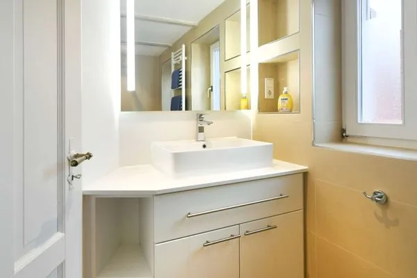 Badezimmer Logirhaus Doyen Ferienwohnung 9