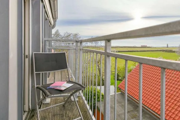 Balkon Haus Düsseldorf Ferienwohnung Bülk